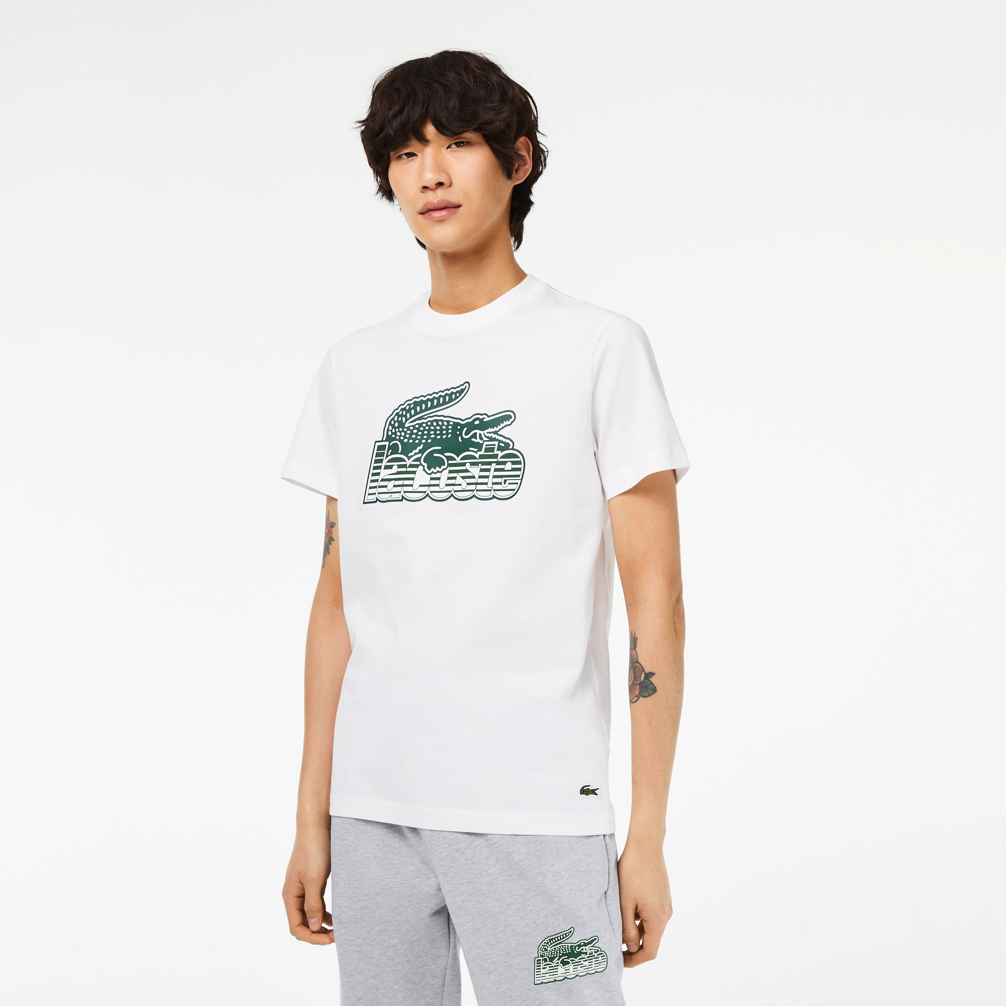 Camiseta de algodón, Lacoste, Hombre