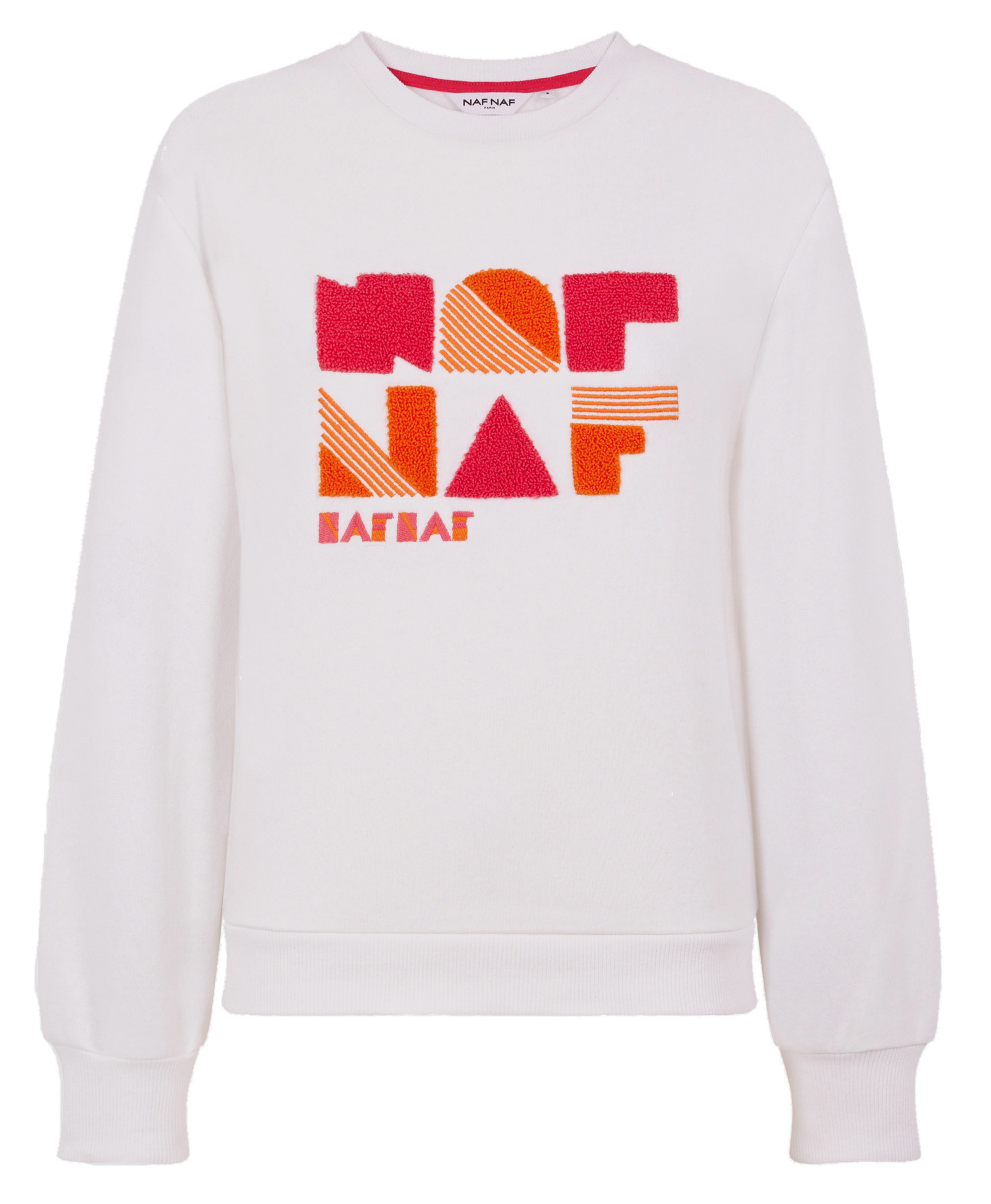 SUDADERA CON LOGO EN RELIEVE MUJER NAFNAF
