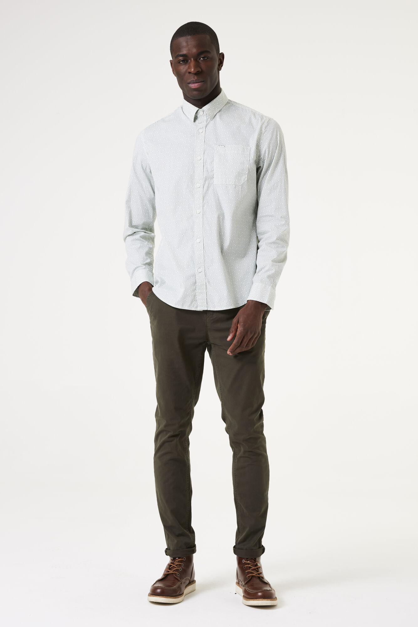 CAMISA HOMBRE GARCIA JEANS CON BOLSILLO Korner