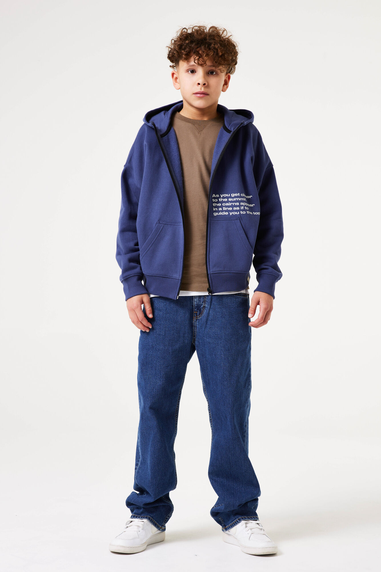 Unisex 8-16 Años Algodón Poliéster Sin Polar Sudadera Con Capucha Niños 8-16 Años - Sin Polar, Con Cremallera, Negro Sudaderas Niño