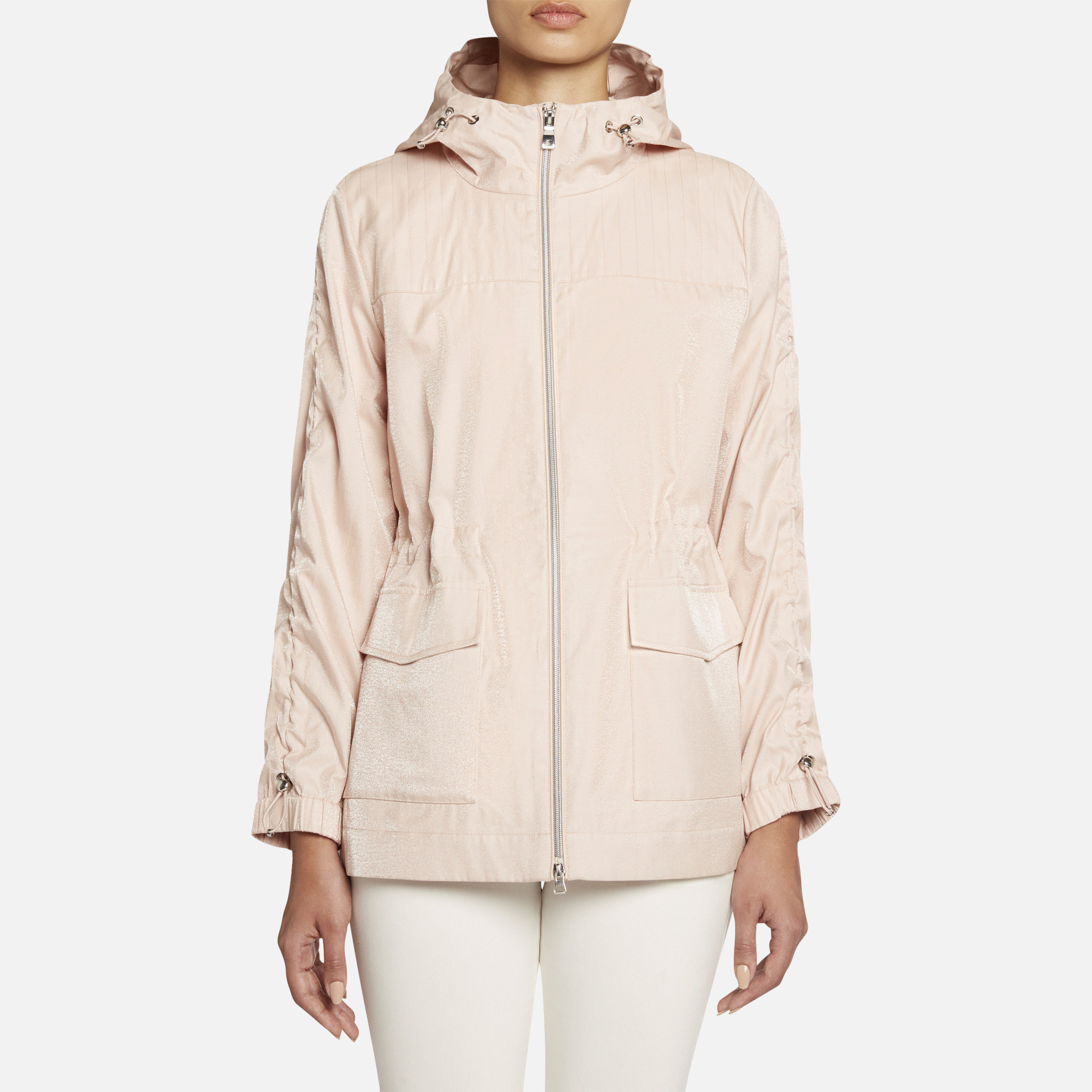 PARKA IMPERMEABLE DE BRILLANTE MUJER GEOX ROOSE