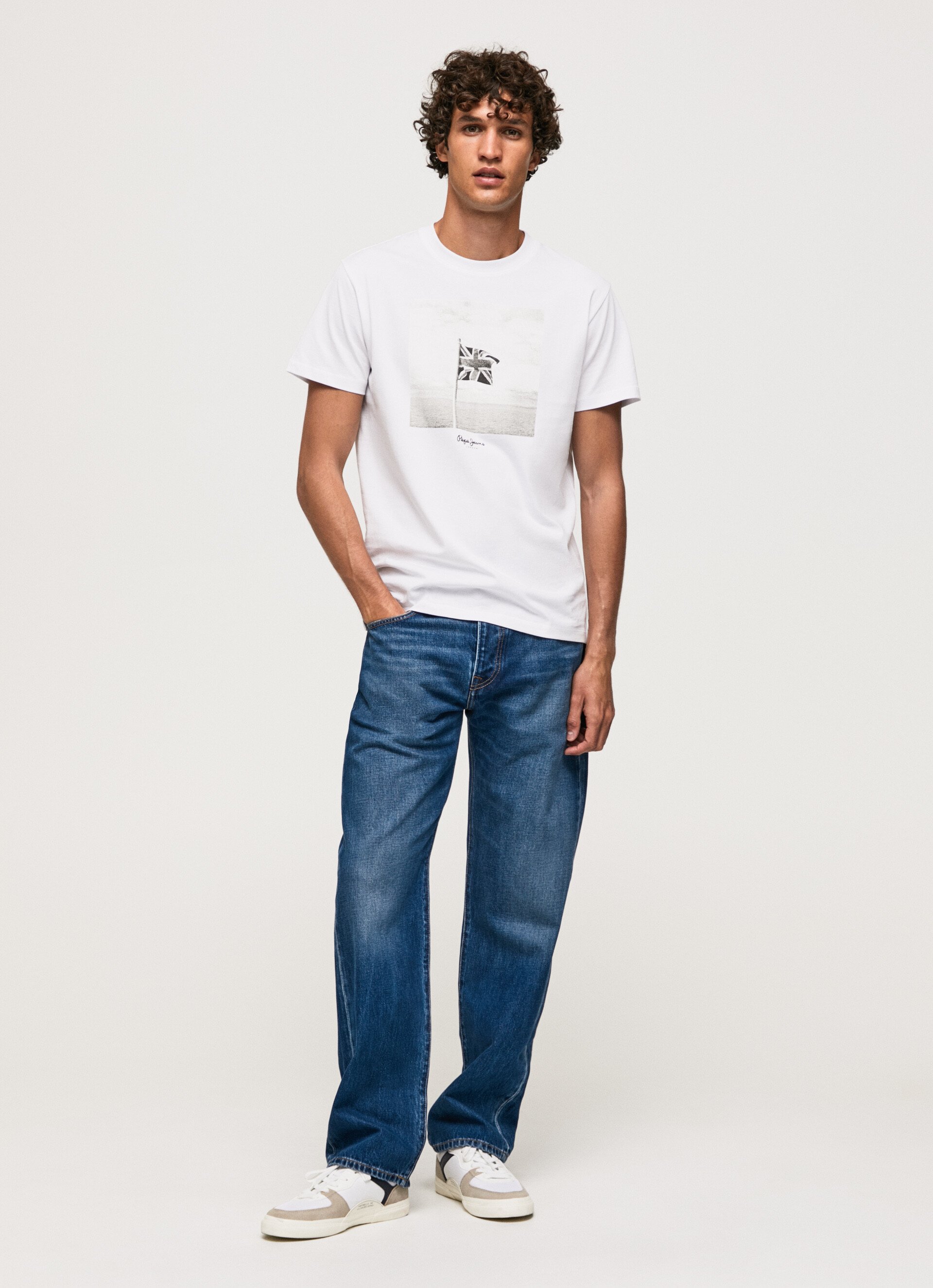 CAMISETA CON ESTAMPADO MARCA HOMBRE PEPE JEANS ALFRED