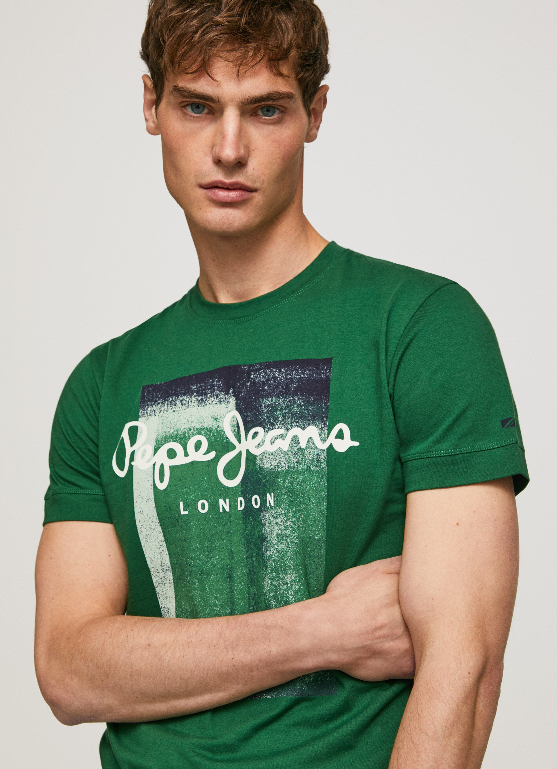 Pepe Jeans T-Shirt 'Jacko' in Grau | ABOUT YOU