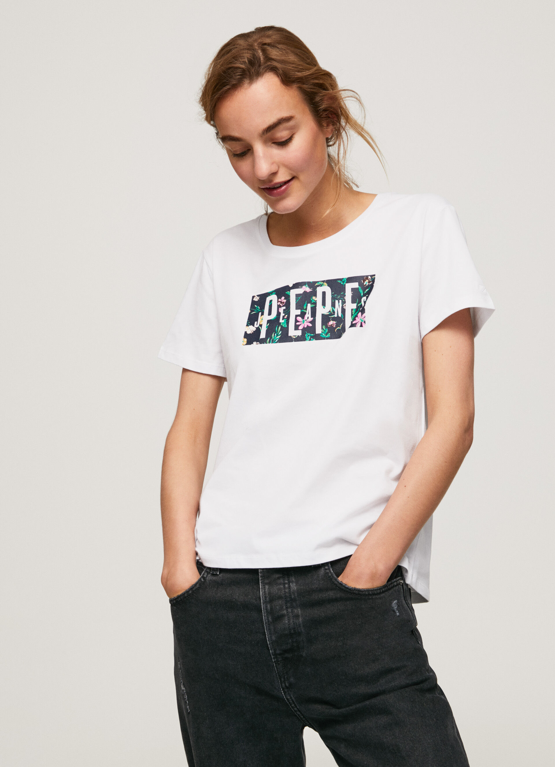 CAMISETA FLORAL MUJER PEPE JEANS PATSY