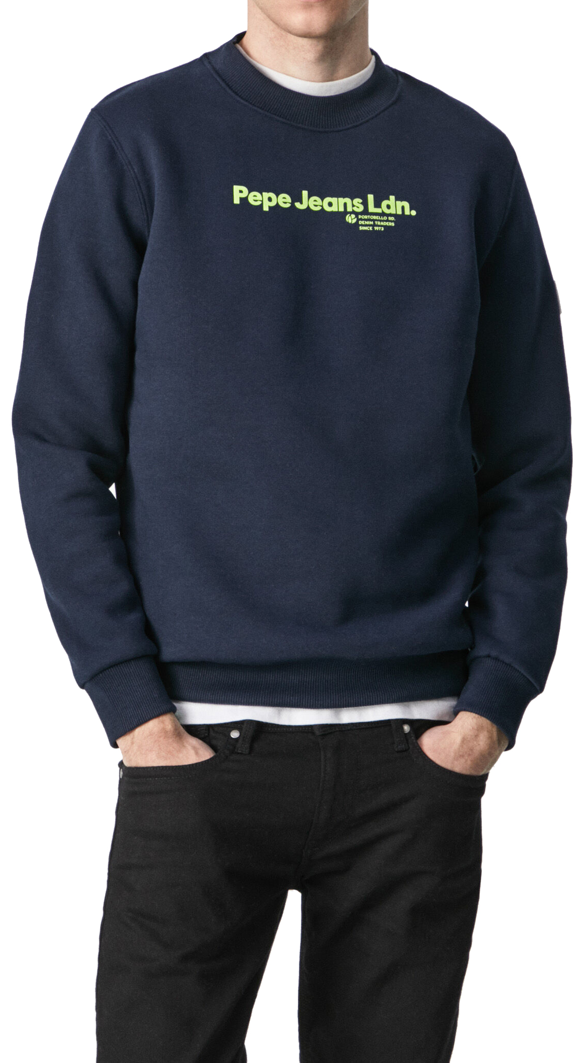 SUDADERA CON LOGO EN RELIEVE HOMBRE PEPE JEANS DAMON
