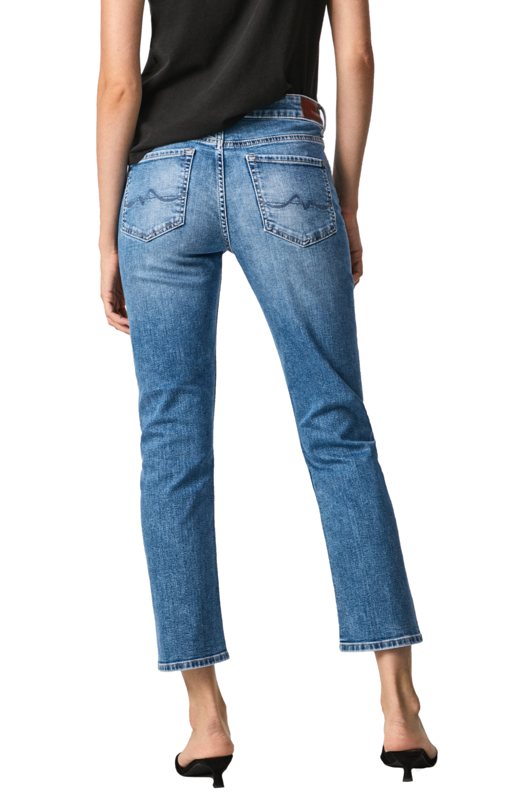 VAQUERO MUJER PEPE JEANS MARY LARGO 28