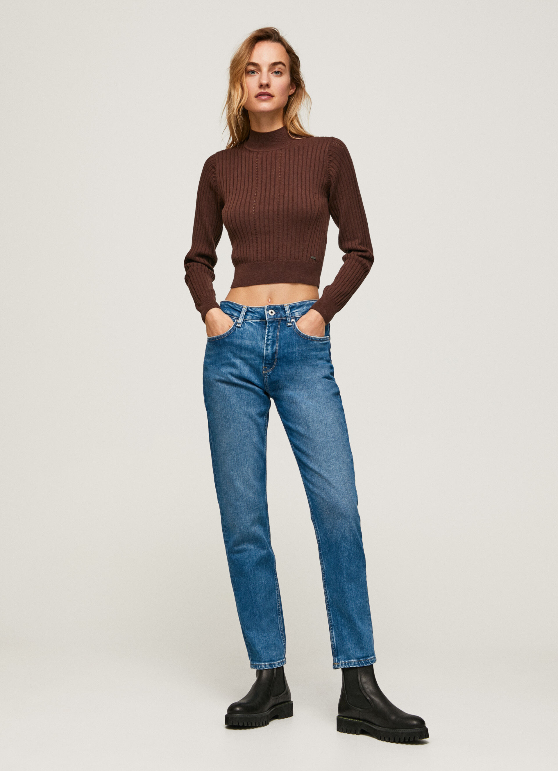 VAQUERO RECTO MUJER PEPE JEANS MARY