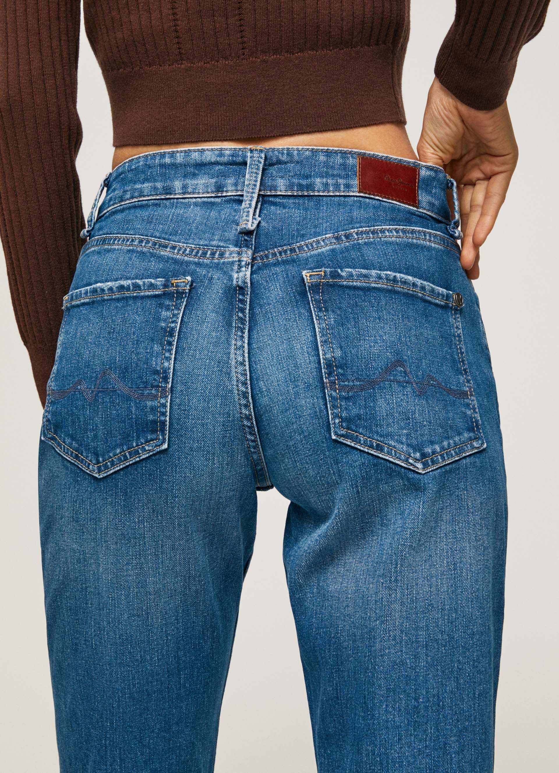 Pepe Jeans Mujer Recta, Azul